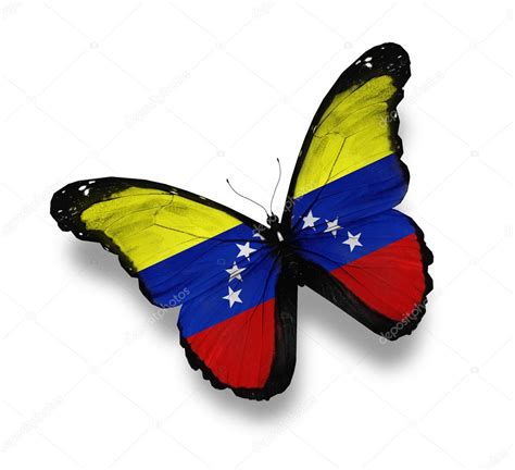venezuela butterfly flag